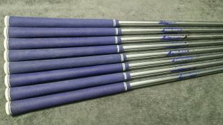 Rare Project X Satin 6.  5 3 - Pw Golf Iron Shaft Set 1/2 " Over.  355 Taper