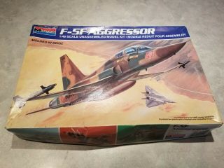 Monogram 1/48 F - 5f Aggressor Model Kit Very Rare Oop
