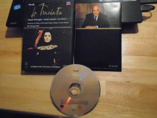 Rare Oop Giuseppe Verdi Dvd La Traviata Opera Sir Georg Solti Angela Gheorghiu