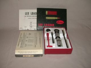 Vintage Early Lee Loader Hand Loader For 222 Remington Mag Magnum - Rare