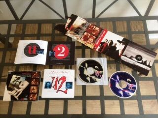 U2: Band On The Run Live - Rare Complete POP - UP 2 x Silver CD Promo Box Set 2