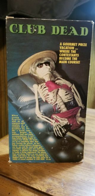 RARE VHS - Club Dead (AKA Terror At Red Wolf Inn) 1989 Electric Productions 2