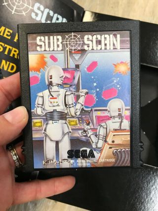 Sub Scan - Atari 2600 Video Game System - RARE 3