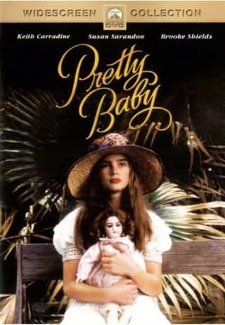 Pretty Baby (dvd,  1978) Brooke Shields Susan Sarandon Disc,  Case Rare