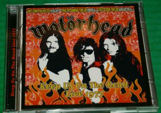 Motorhead Keep Us On The Road Live 1977 Duoble Cd Rare Out Of Print 2002 Htf