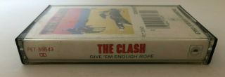 The Clash Give ' Em Enough Rope Rare & OOP Punk Rock 1978 Epic Records Cassette 2
