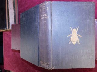 Abc & Xyz Of Bee Culture By Root/honey - Bees Hives/apiculture/rare 1917