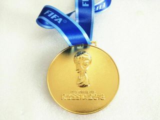The Rare Gold Fifa World Cup In Russia Football Final Medal Badge