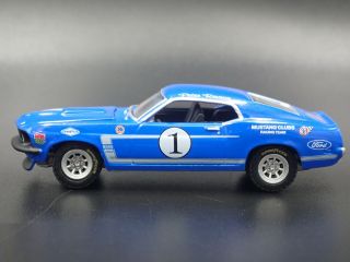 1969 Ford Mustang Boss 302 Peter Revson Racing Rare 1:64 Scale Diecast Model Car