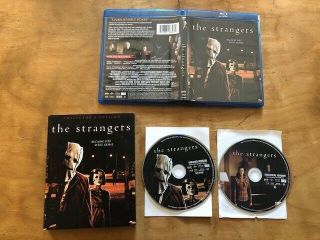 The Strangers Blu - Ray Scream Factory 2 - Disc Collectors Ed Rare Slipcover