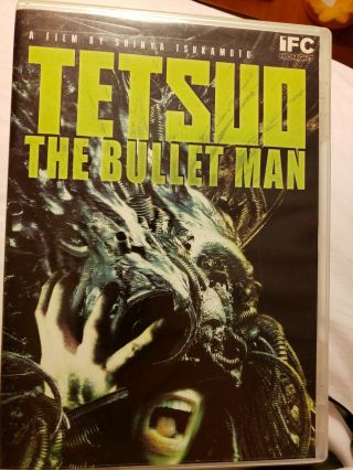 Tetsuo The Bullet Man Rare Dvd Shinya Tsukamoto,  Eric Bossick,  Ifc Midnight,  Eng