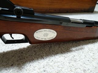 Feinwerkbau 300S Small Bore Champion Match.  177 Cal Air Rifle 1973 RARE FWB 2