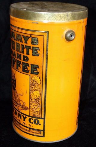 Rare Vintage Mammy ' s Favorite Brand Coffee tin - Advertising Tin Buffalo N.  Y. 3