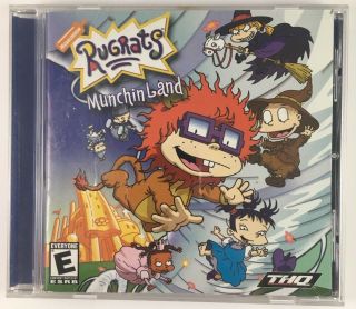 Rare Rugrats: Munchin Land (pc Cd - Rom,  2002) Rated E Nickelodeon Windows Htf