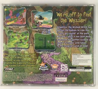 RARE Rugrats: Munchin Land (PC CD - Rom,  2002) Rated E Nickelodeon Windows HTF 2