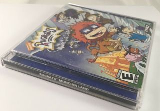 RARE Rugrats: Munchin Land (PC CD - Rom,  2002) Rated E Nickelodeon Windows HTF 4
