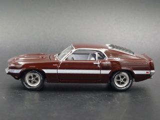 1969 Ford Mustang Shelby Gt500 Coupe Rare 1/64 Scale Limited Diecast Model Car