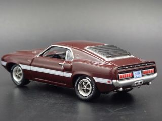1969 FORD MUSTANG SHELBY GT500 COUPE RARE 1/64 SCALE LIMITED DIECAST MODEL CAR 5