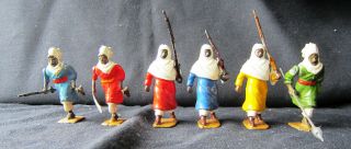 Britains Toy Lead Soldiers Colorful Arabs of the Desert Collectable Rare 2