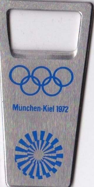 Old Rare 1972 Munich Olympics Bottle Opener By Zwillingswerk Solingen