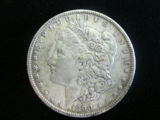 1890 P Morgan Silver Dollar U.  S.  Coin Rare You Grade It