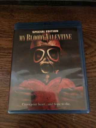 My Bloody Valentine Blu Ray Oop Rare Special Edition