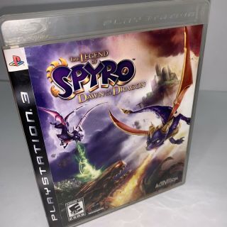 The Legend Of Spyro Dawn Of The Dragon Sony Playstation 3 Ps3 Game Complete Rare