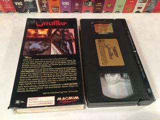 Witchtrap Rare 80 ' s Supernatural Horror VHS 1989 Linnea Quigley Magnum 2