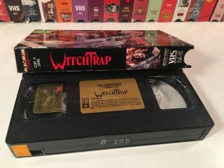 Witchtrap Rare 80 ' s Supernatural Horror VHS 1989 Linnea Quigley Magnum 4