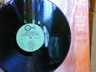 Rare Vinyl Lp Charles River Valley Boys: Bluegrass.  ; 1962 Prestige 14017 -