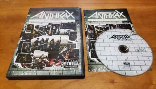 Anthrax: Alive 2 - 2005 (dvd) Live Metal Music Concert Performance Film Rare Oop