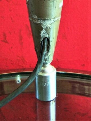 Vintage 1950 ' s RARE R.  C.  A BK - 1A dynamic microphone prop or display 7