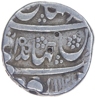 India Mughal Jahandar Shah 1712 - 13 Rupee Azamnagar Gokak Ah1126//6 Km - 364.  5 Rare