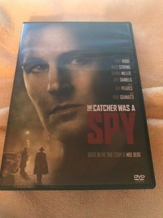 The Catcher Was A Spy (dvd,  2018) Rare Rare Rare