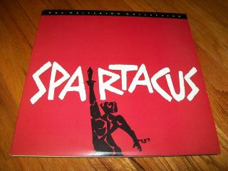Spartacus Criterion 3 - Laserdisc Ld Widescreen Format Very Rare W/special Feature