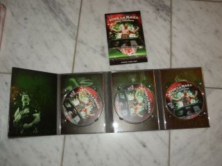 Wwe - Viva La Raza The Legacy Of Eddie Guerrero (dvd,  2008,  3 - Disc Set) Rare Oop