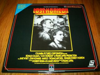 Lost Horizon 2 - Laserdisc Ld Very Rare Frank Capra Directs