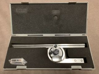 Mitutoyo 187 - 906 Universal Bevel Protractor Set (flawless,  Rarely, )