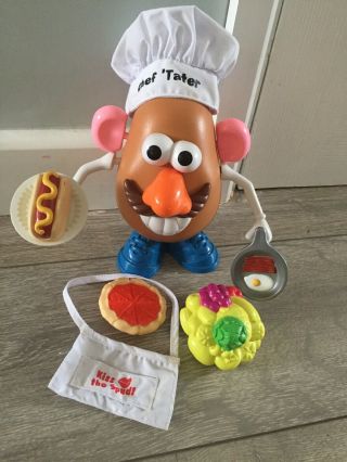 Mr Potato Head Chef Tater Hasbro Playskool Toy Story Rare