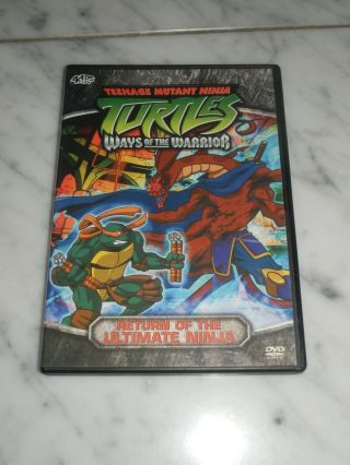 Teenage Mutant Ninja Turtles Season 3 Vol.  3 Return Of The Ultimate Ninja Rare