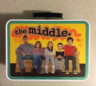 The Middle.  Tv Show Lunch Box Abc Family Emmy Promo Gift Goldbergs Scrubs Rare