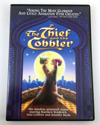 The Thief And The Cobbler (dvd,  1993) Rare Oop Vincent Price