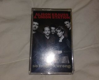 Rare Oop Alison Krauss Union Station Cassette Tape Bluegrass So Long 1997