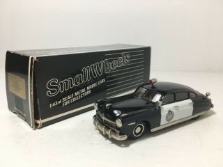 Rare 1:43 Western Models Small Wheels 1948 Hudson Commodore Police Mib