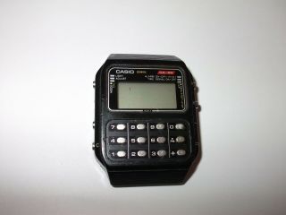 Rare Vintage Casio Ca - 86 134 Digital Lcd Game Alarm Calculator Watch Japan 80 