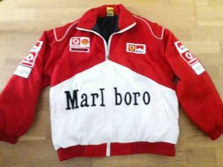 Ferrari F1 1996 Team Jacket Schumacher Pit Coat Very Rare Marlboro Xxl Formula 1