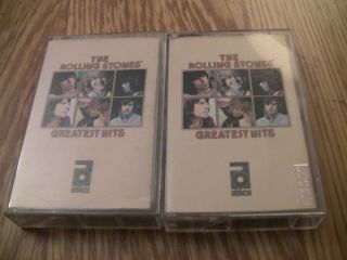 The Rolling Stones Greatest Hits Part 1 & 2 - Rare 1977 Abkco Cassette Tapes