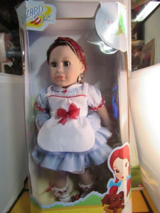 Wizard Of Oz Dorothy Adora Play Doll 16 " Vinyl Retired Doll Rare Nrfb