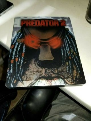 Predator 2 4k Steelbook 2 Disc Set,  Rare