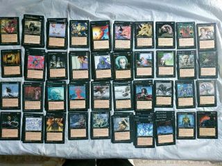 412 Ice Age Ed Mtg,  Vintage Magic The Gathering,  95 - 96.  Rare And Uncommon Cards
